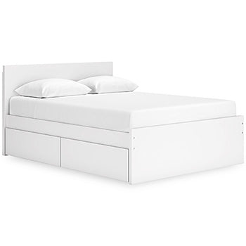 Onita Q/King Double Drawer Storage