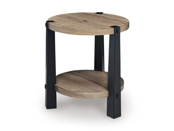 Ridgester Round End Table