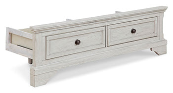 Robbinsdale Storage Footboard with Roll Slats Full