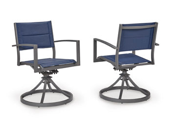 Rocky Creek Sling Swivel Chair (Set of 2)