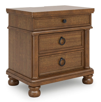 Rowlenstown Three Drawer Night Stand