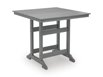 Sanctuary Beach Square Counter Table with UMB OPT