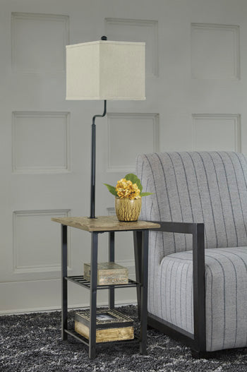 Shianne Metal Tray Lamp