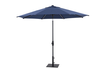 Spring Palms 10 FT LED Twist Umbrella Navy