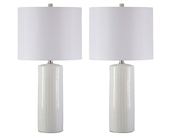 Steuben Ceramic Table Lamp (Set of 2)