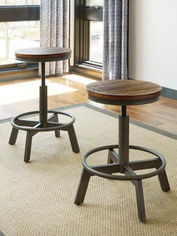 Torjin Swivel Stool (Set of 2)