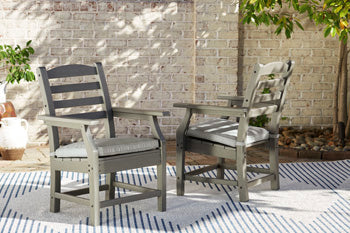 Visola Arm Chair With Cushion (Set of 2)