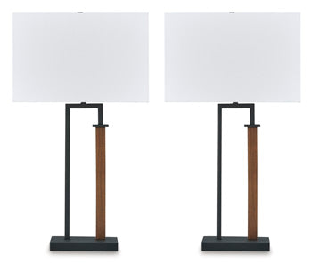 Voslen Metal Table Lamp (Set of 2)
