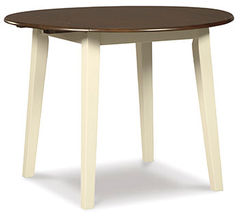Woodanville Round Dining Room Drop Leaf Table