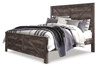 Wynnlow Queen Crossbuck Panel Headboard