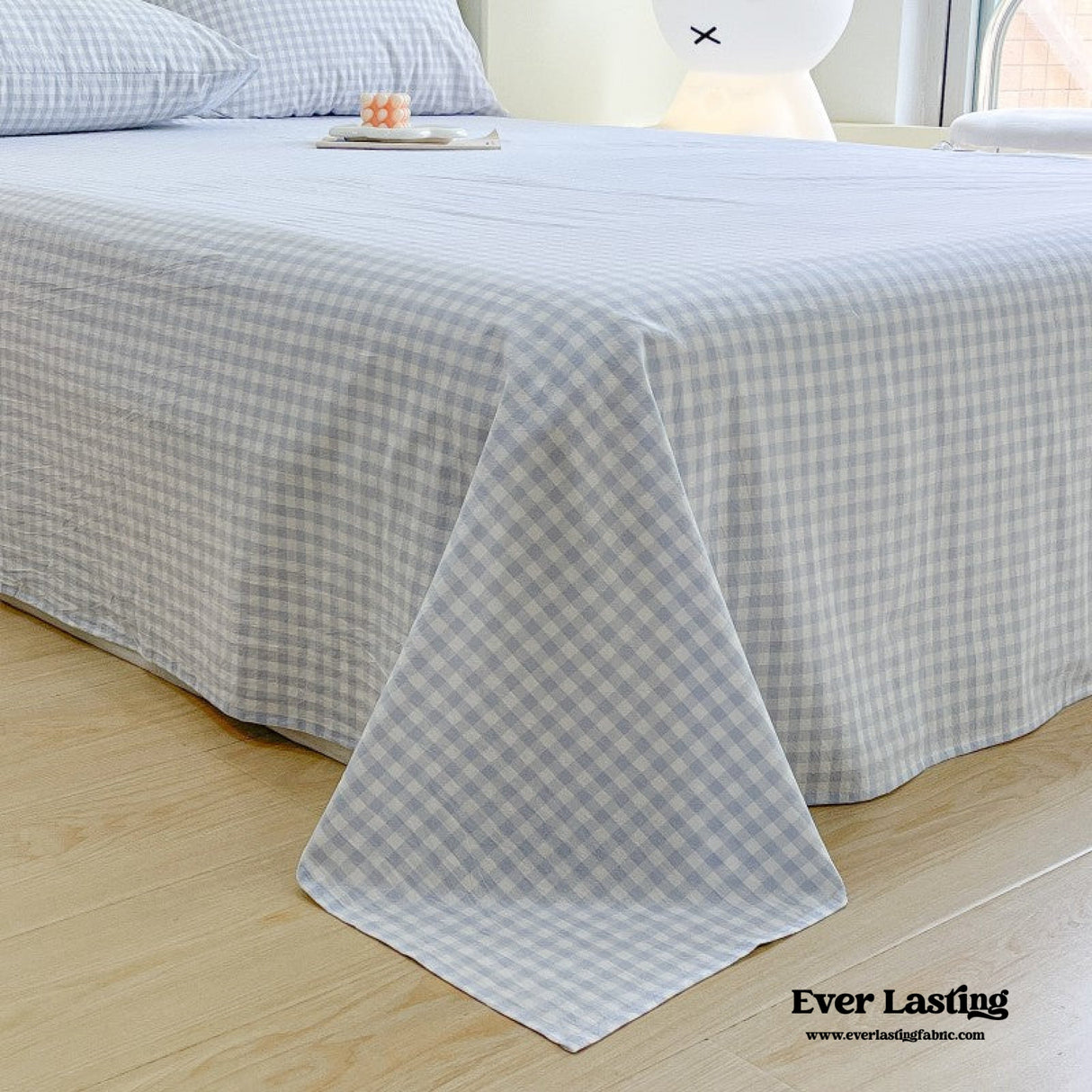 Assorted Gingham & Plaid Bed Sheets