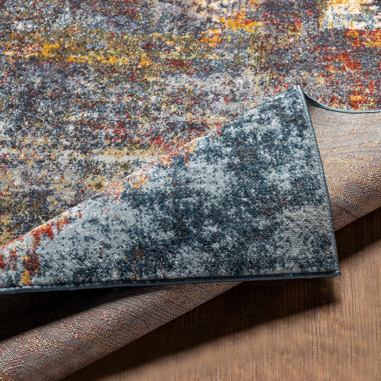 Auckley Colorful Abstract Area Rug