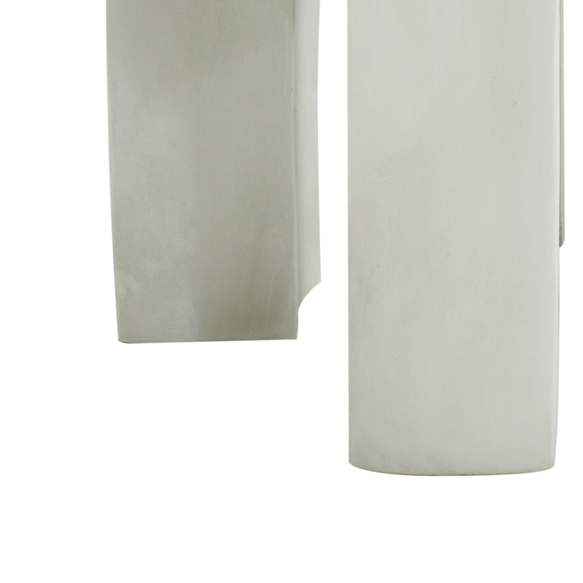 Outdoor MGO Round Top Side Table/End Table, Antique White
