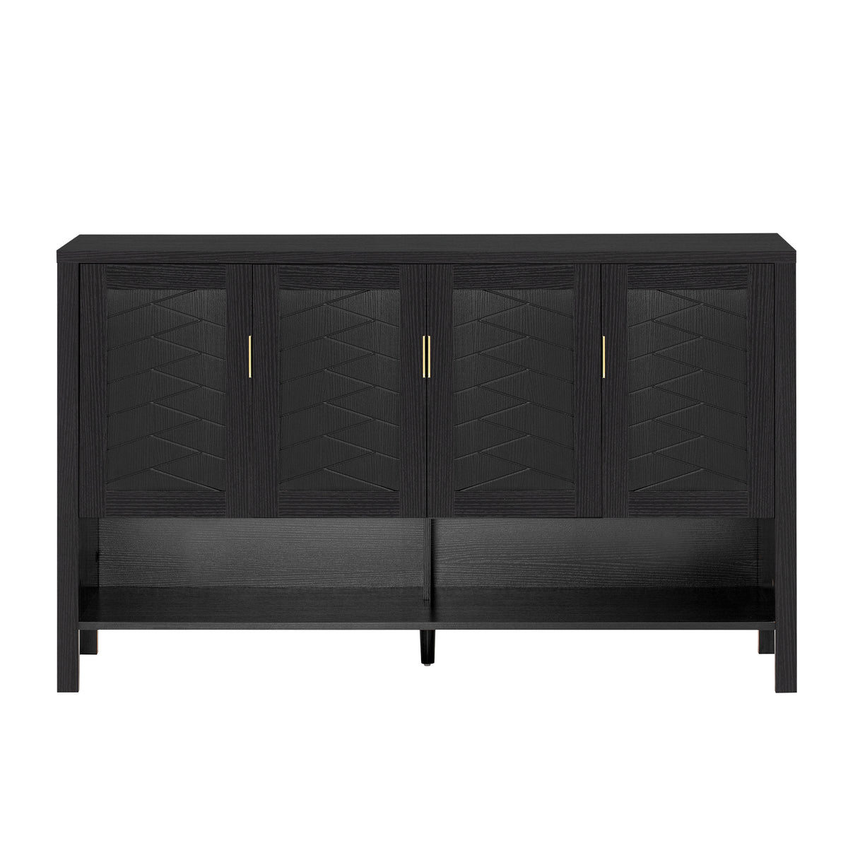 U_STYLE 55.1'' Storage Sideboard with 4 Doors