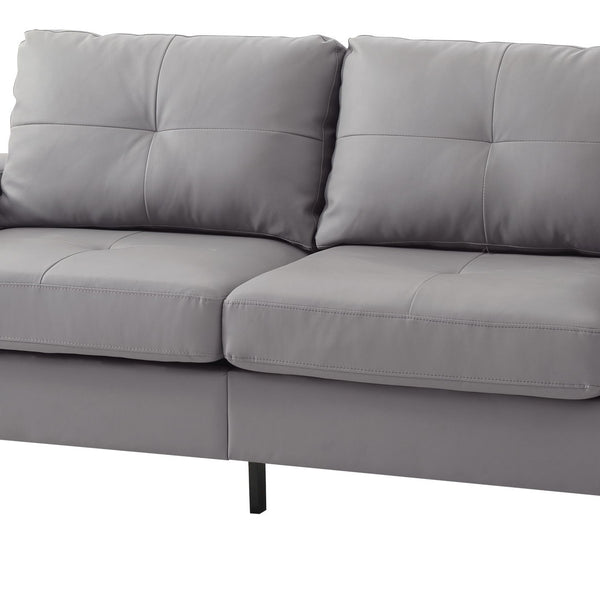 Modern Sofa With Elegance - Gray