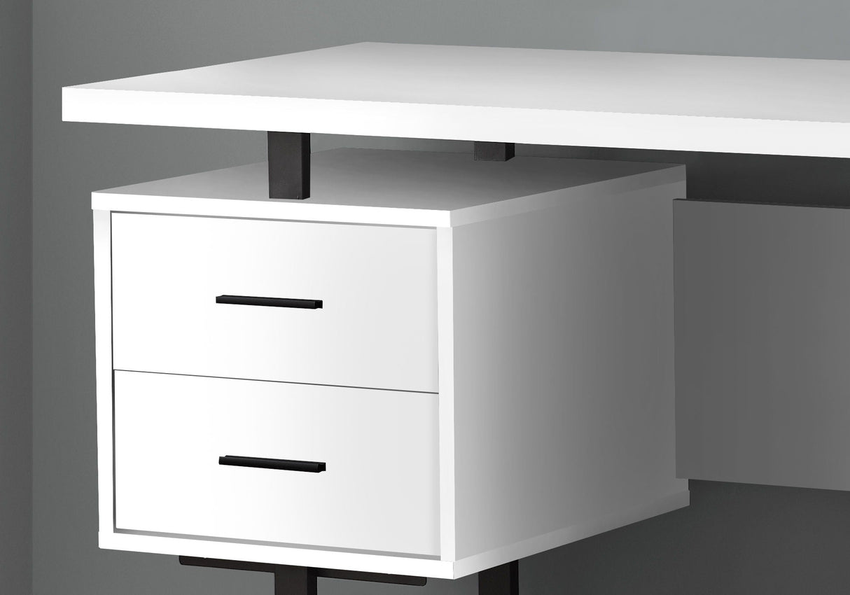 Computer Desk For Home Office, Laptop, Left, Right Set - Up, Storage Drawers, Contemporary & Modern - Best Buy Furniture
