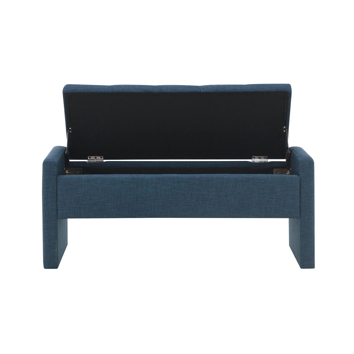 Modern Upholstered Large Bed End Bench With Storage