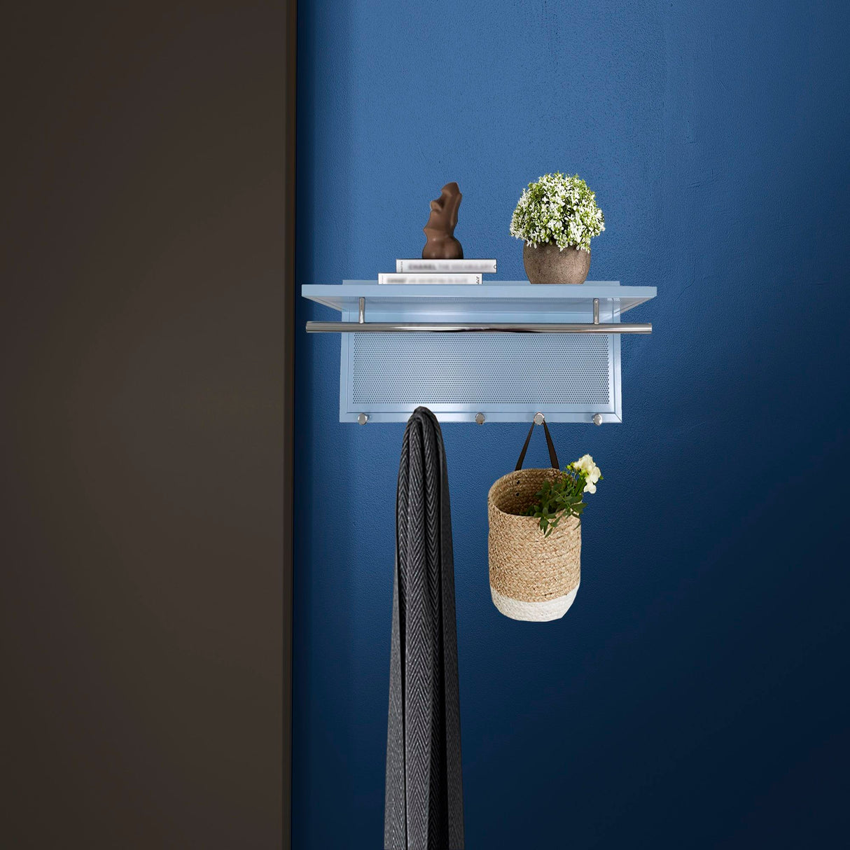 Esyspot - Hook Wall Mounted With Shelf
