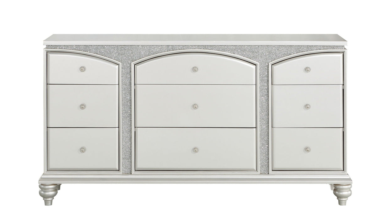 Maverick - Dresser - Silver - Best Buy Furniture