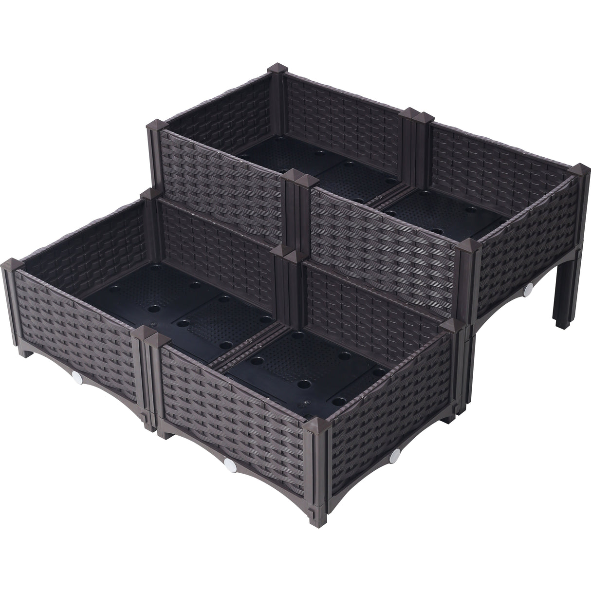 4 Piece Raised Garden Bed with Legs