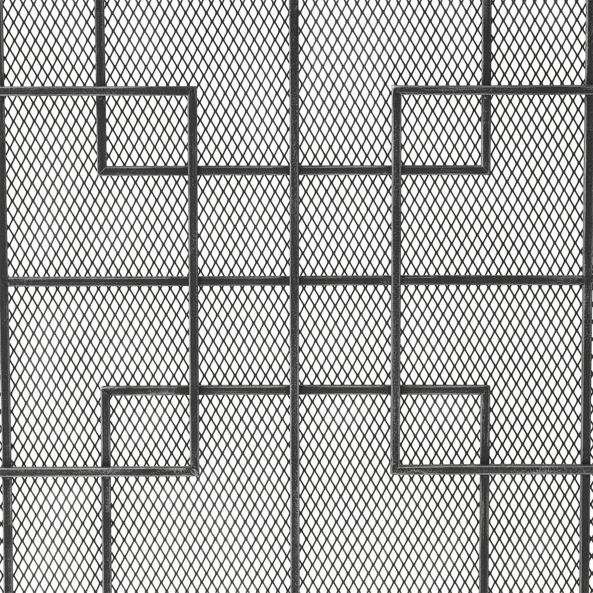 Dorothy - Modern Single Panel Iron Fire Screen