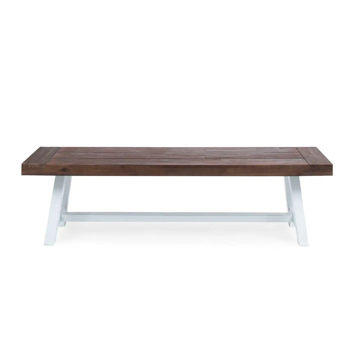 Tranquilizer - Outdoor Acacia Wood Bench With Slat Panel Design - Best Buy Furniture