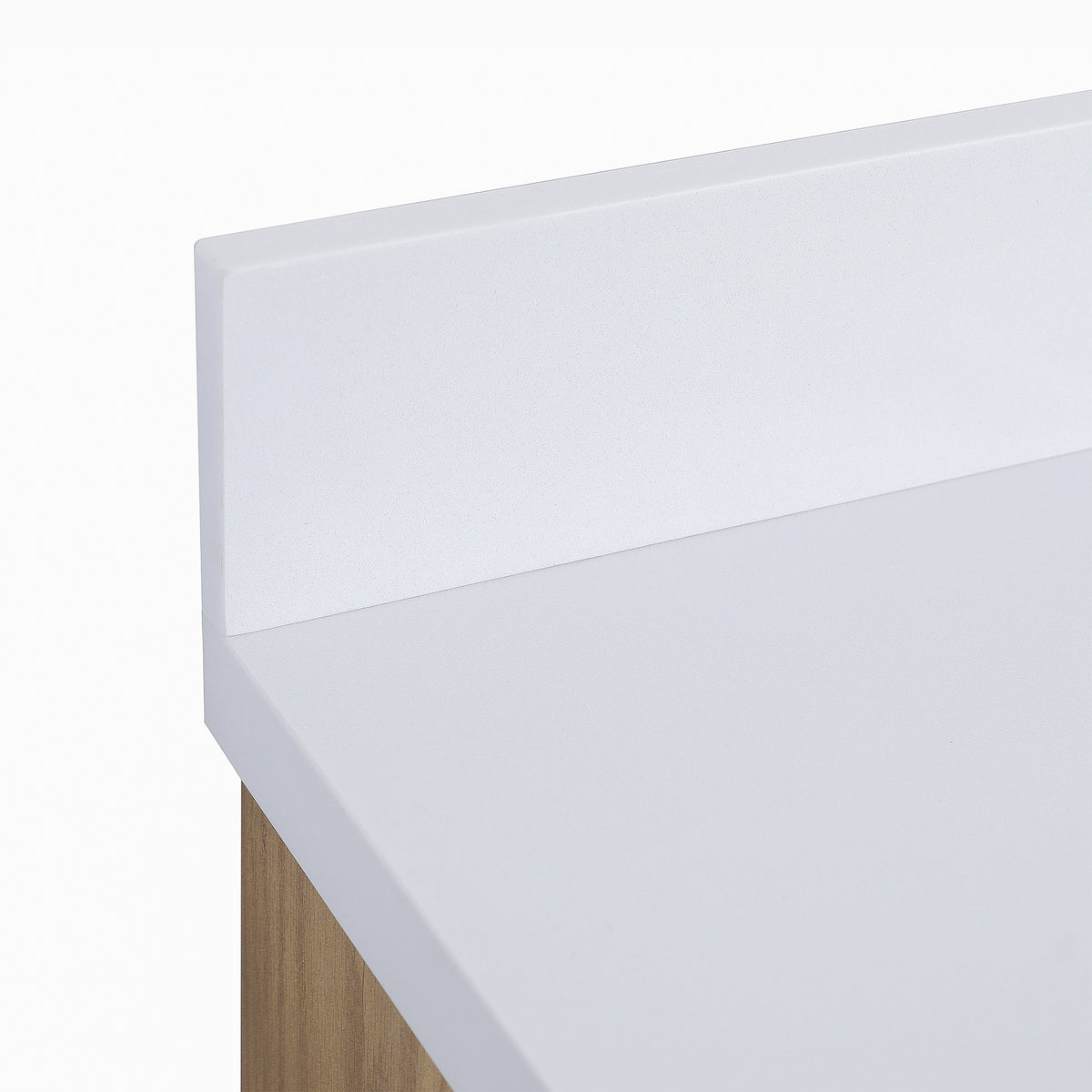 Fully Assembled 60'' Light Coffee Single Sink Bathroom Vanity