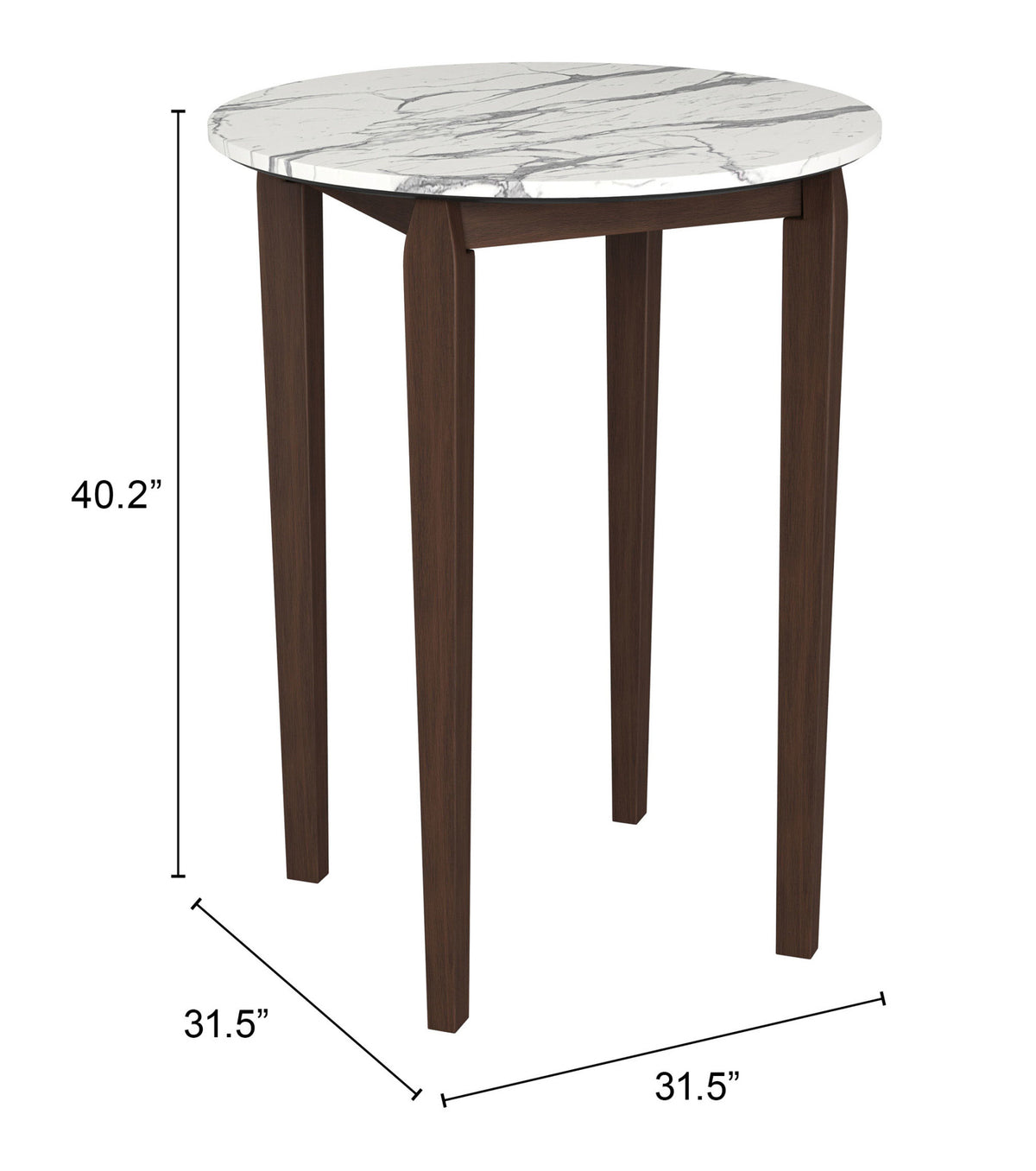 Zuo Modern Vernon Bar Table