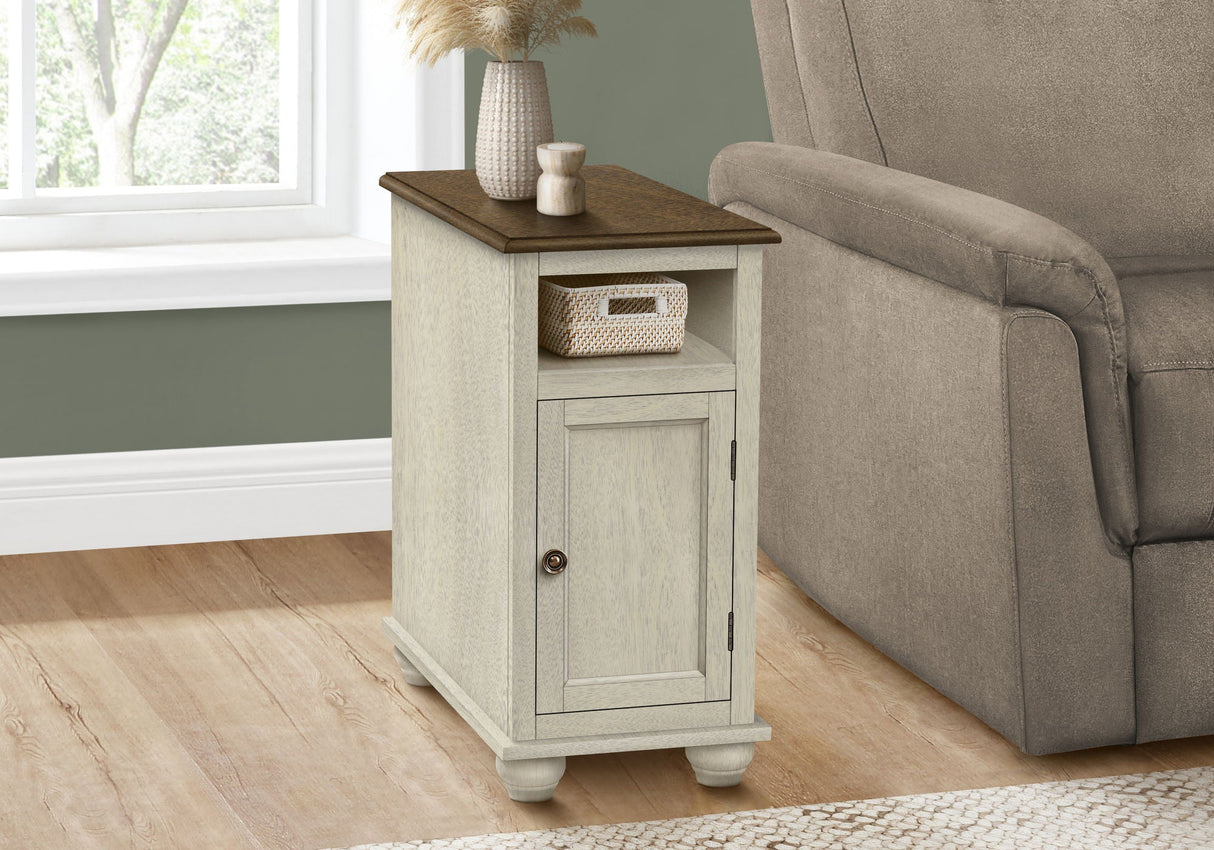 Accent End Table, Storage, Traditional - White - Best Buy Furniture