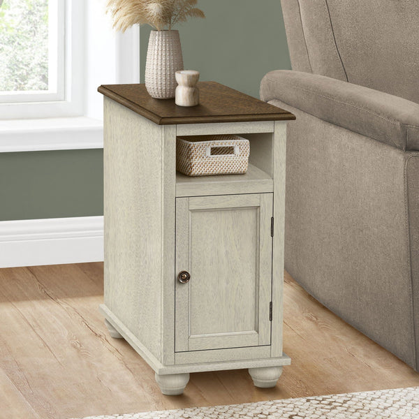 Accent End Table, Storage, Traditional - White - Best Buy Furniture