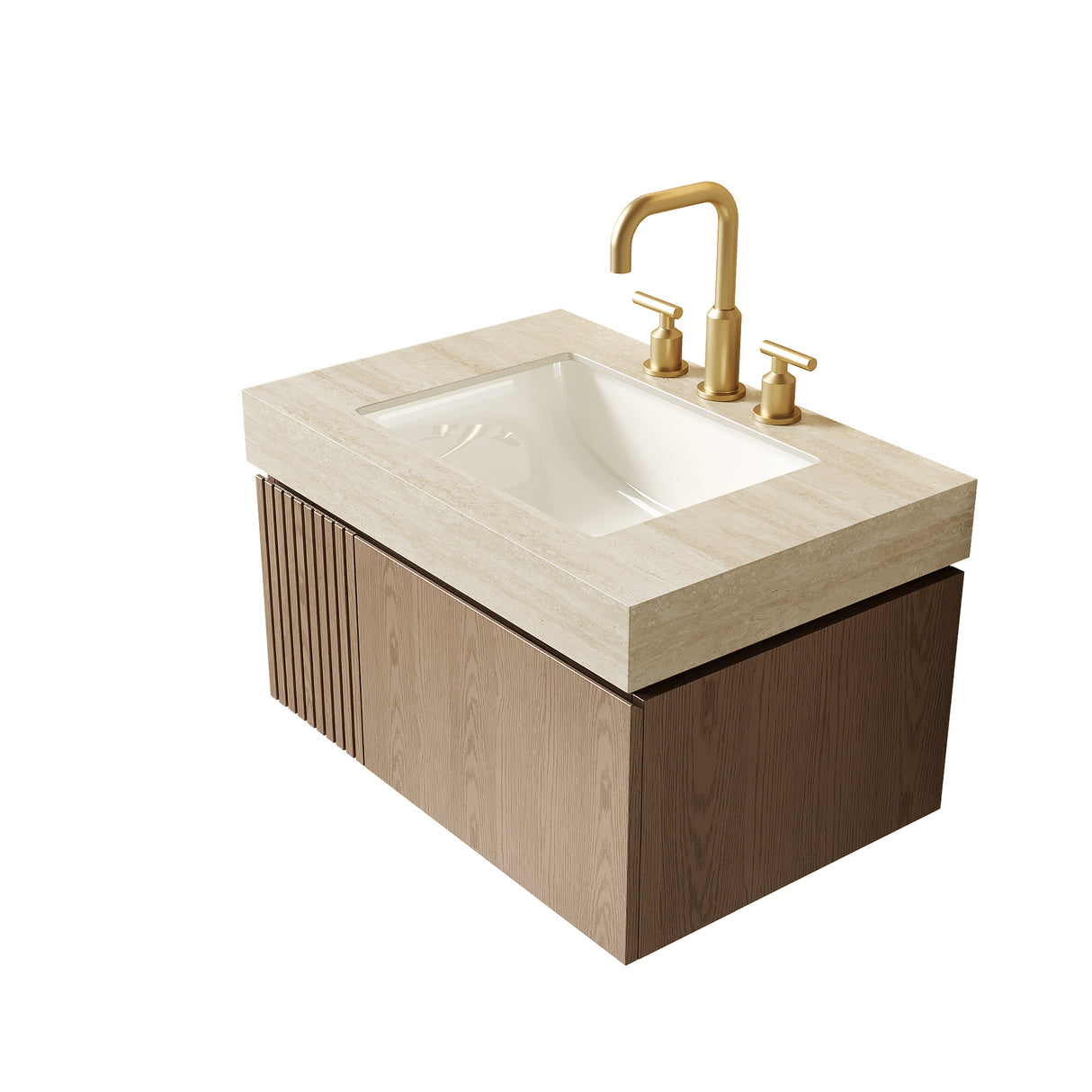 30" Roma Travertine-Pattern Sintered Stone Countertop
