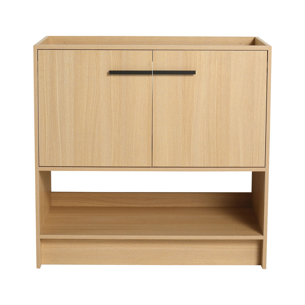 Modern Freestanding Bathroom Vanity With 2 Doors