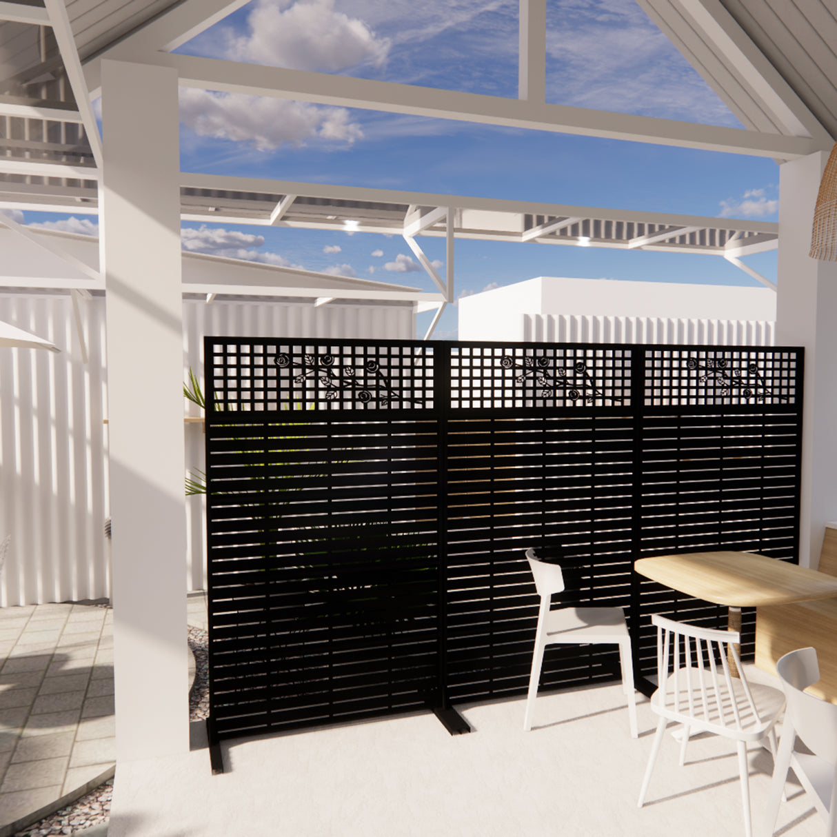 Metal Privacy Screens