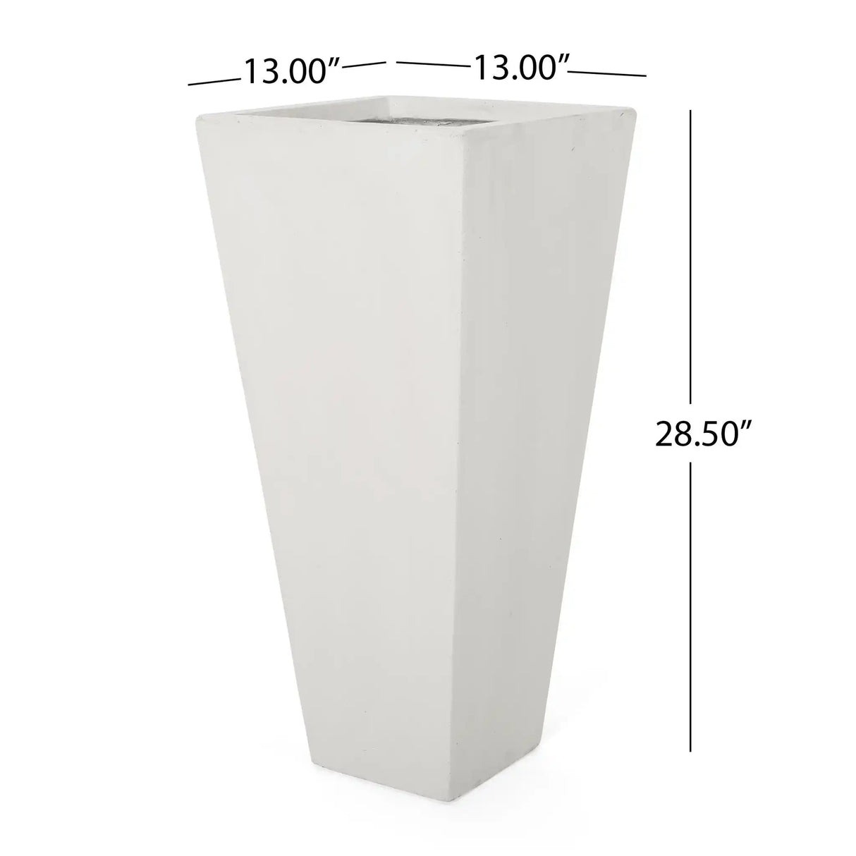 Outdoor Modern Cast Stone Planter - Best Buy Furniture