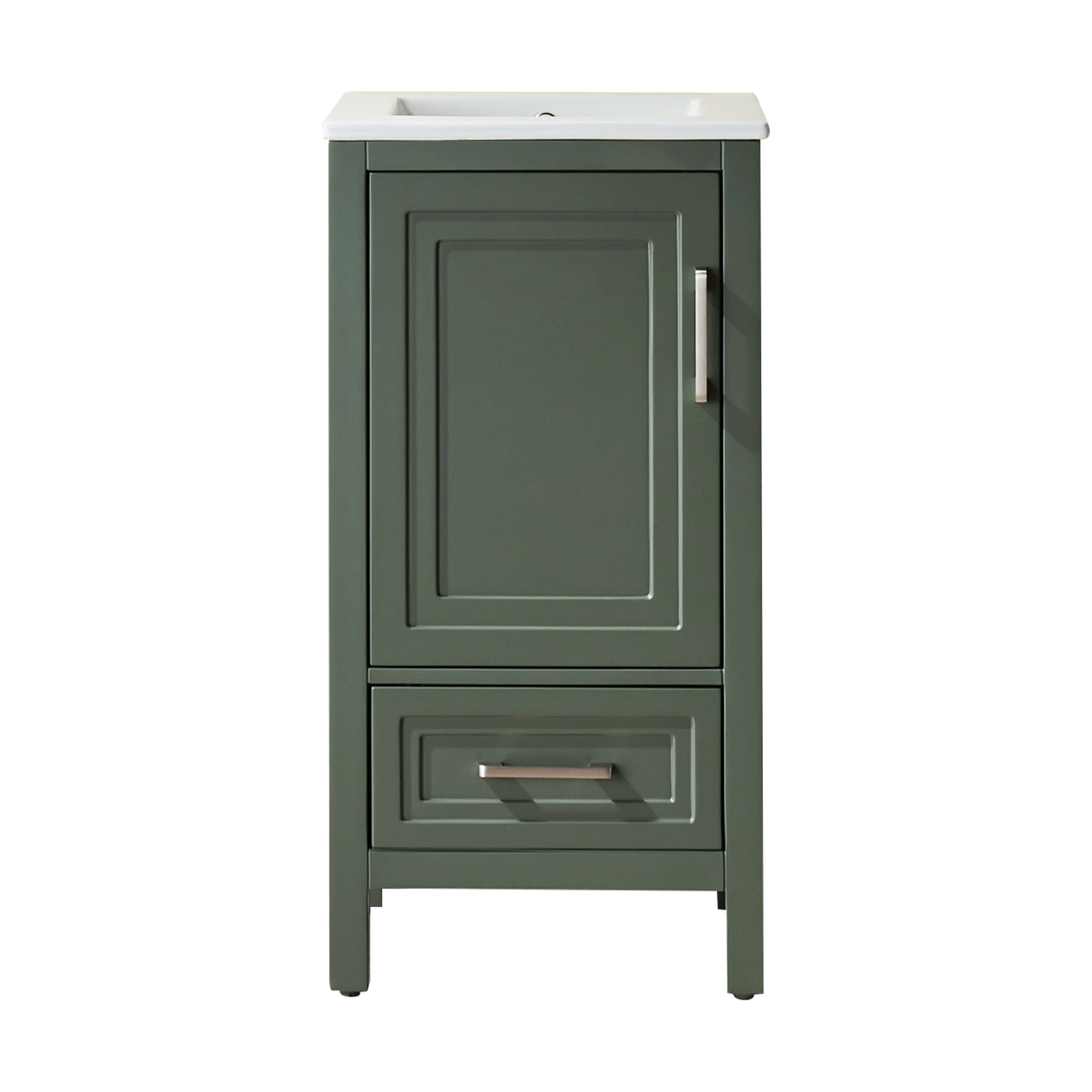Fully Assembled 18'' Freestanding Single Bathroom Vanity