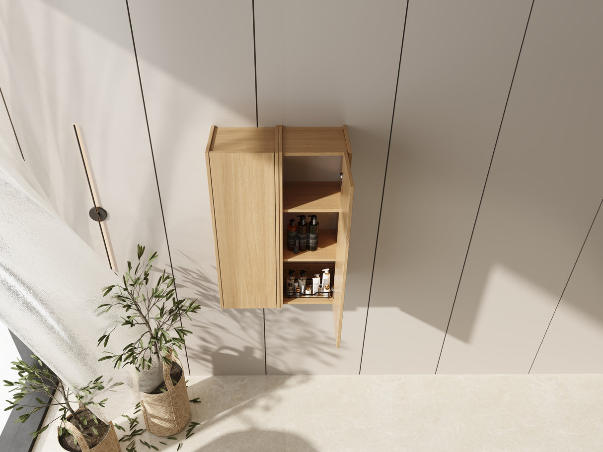 24 Inch Wall Mounted Side Cabinet Combination
