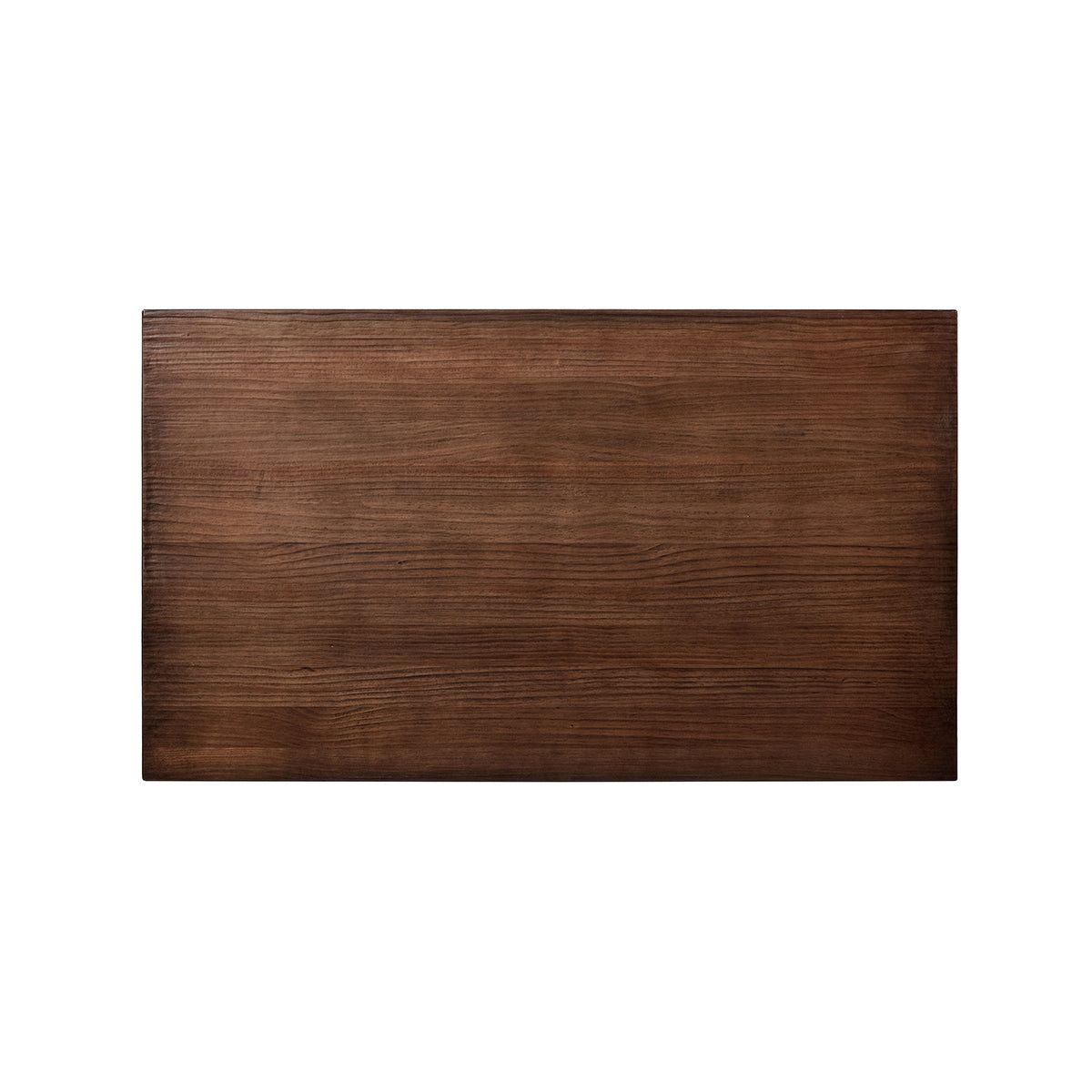 Whitmore 55-Inch Reclaimed Pine Wood Writing Desk, Java Brown