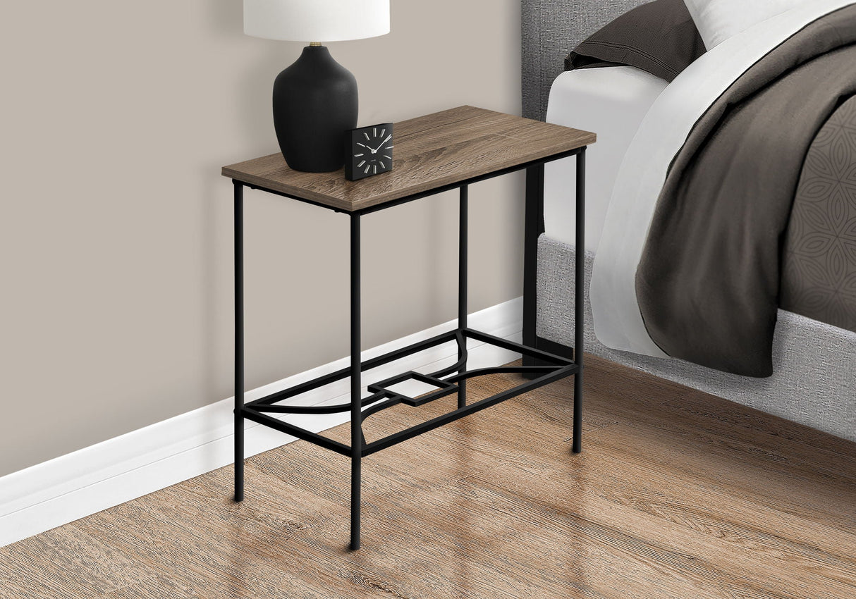 Accent Side Table, Narrow, Small, 2 Tier, Elegant Design - Best Buy Furniture