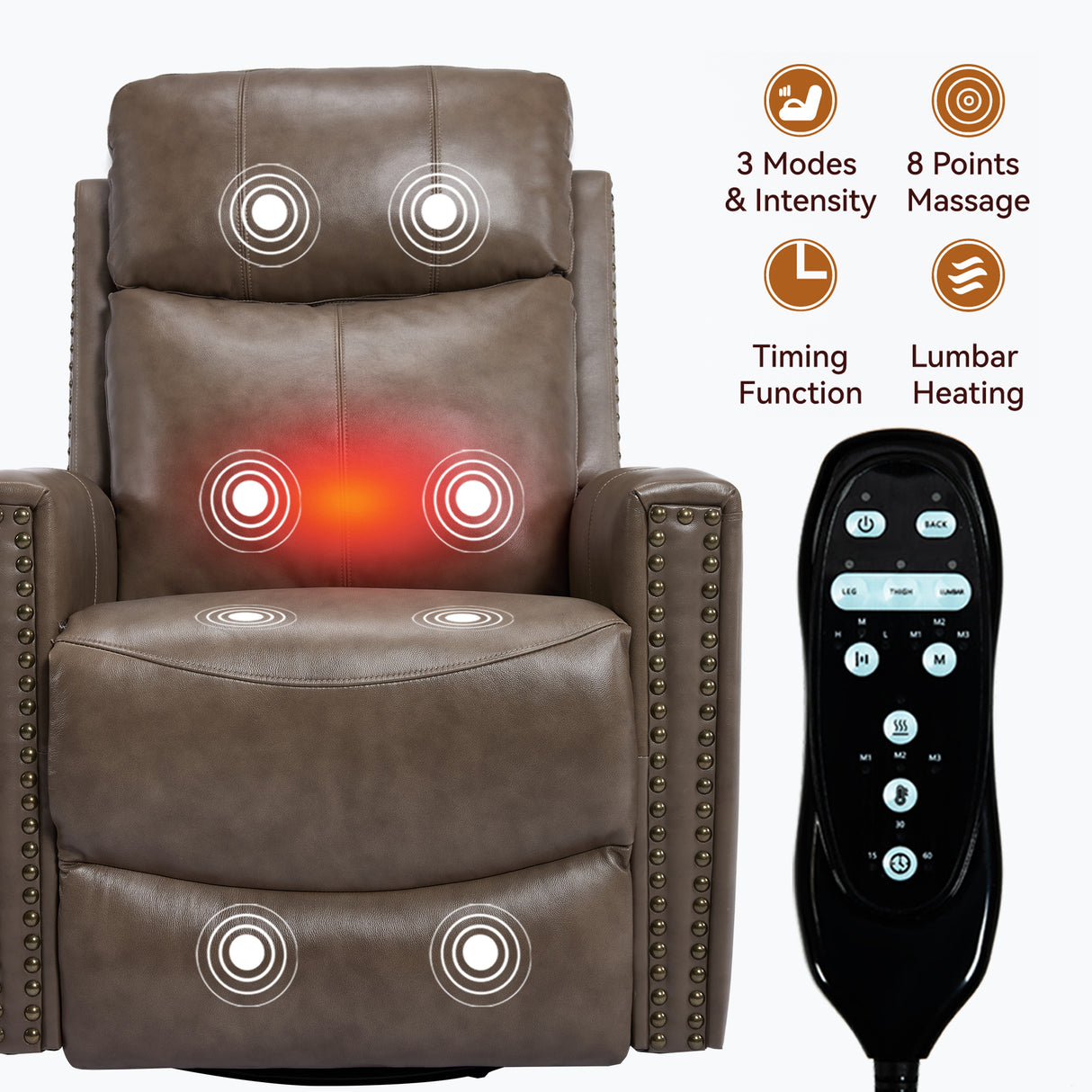 Comfortmax Camel Recliner