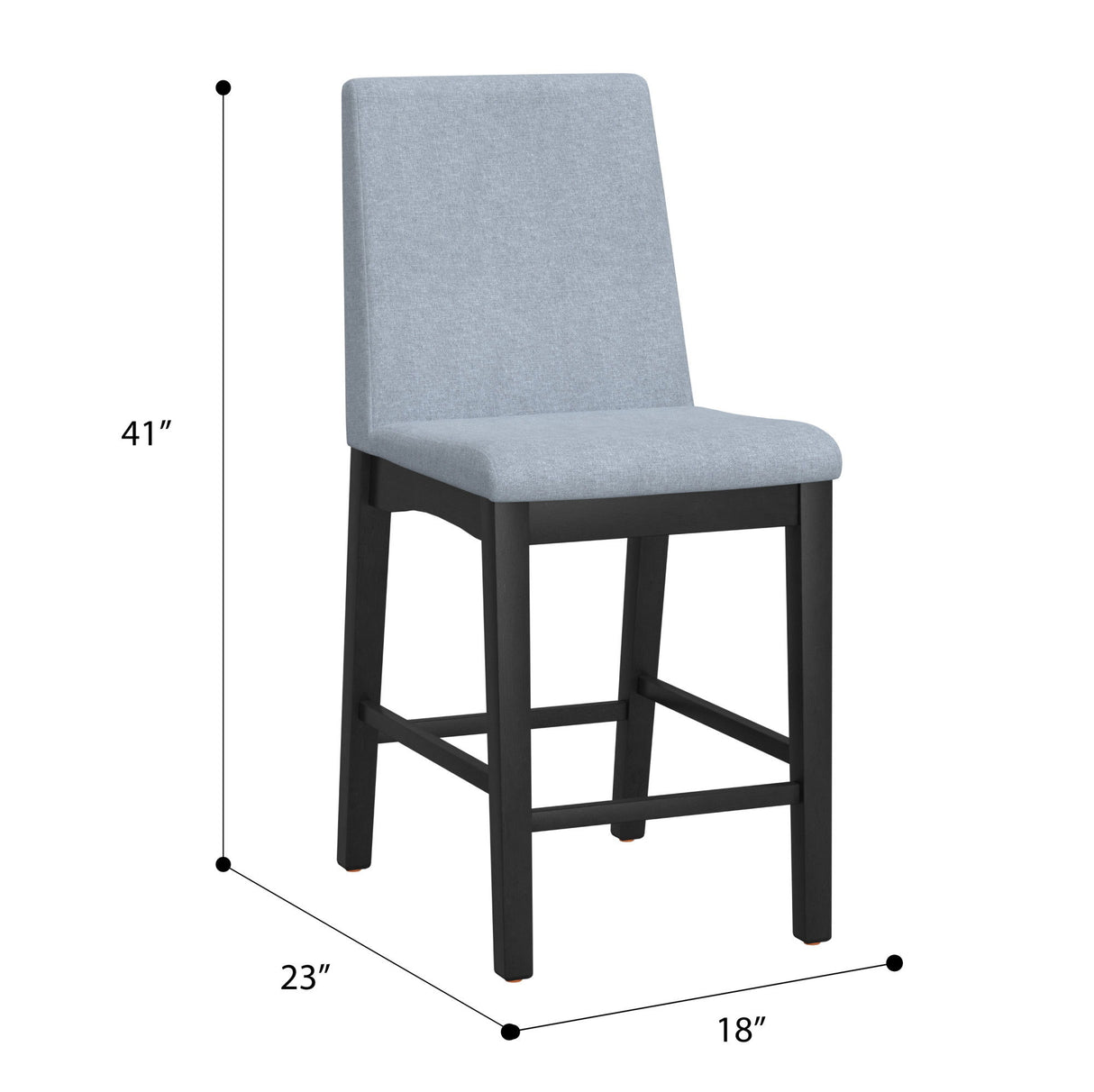 5 Piece Gathering Height Set - Gray