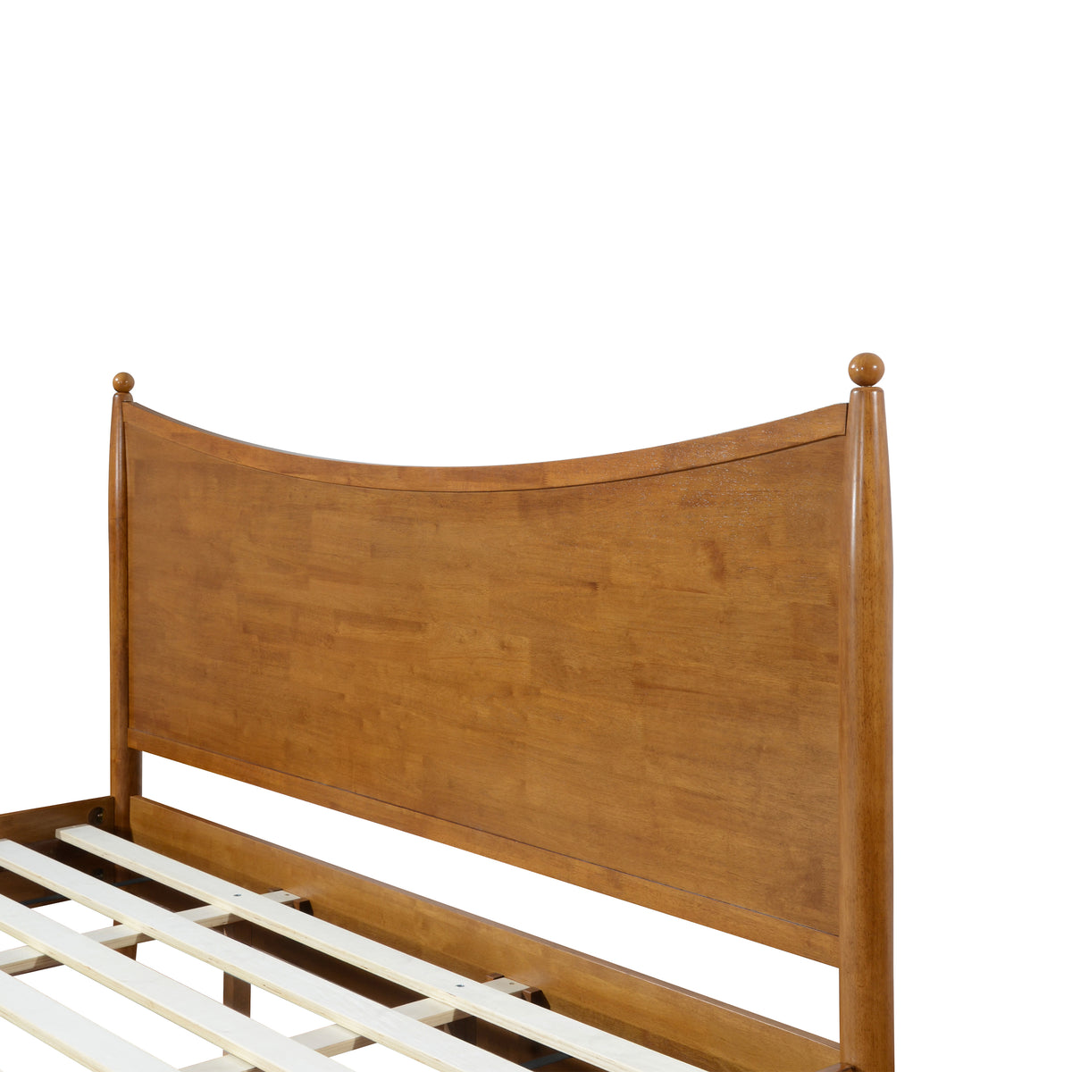 Modern Classic King Size Solid Wood Platform Bed Frame