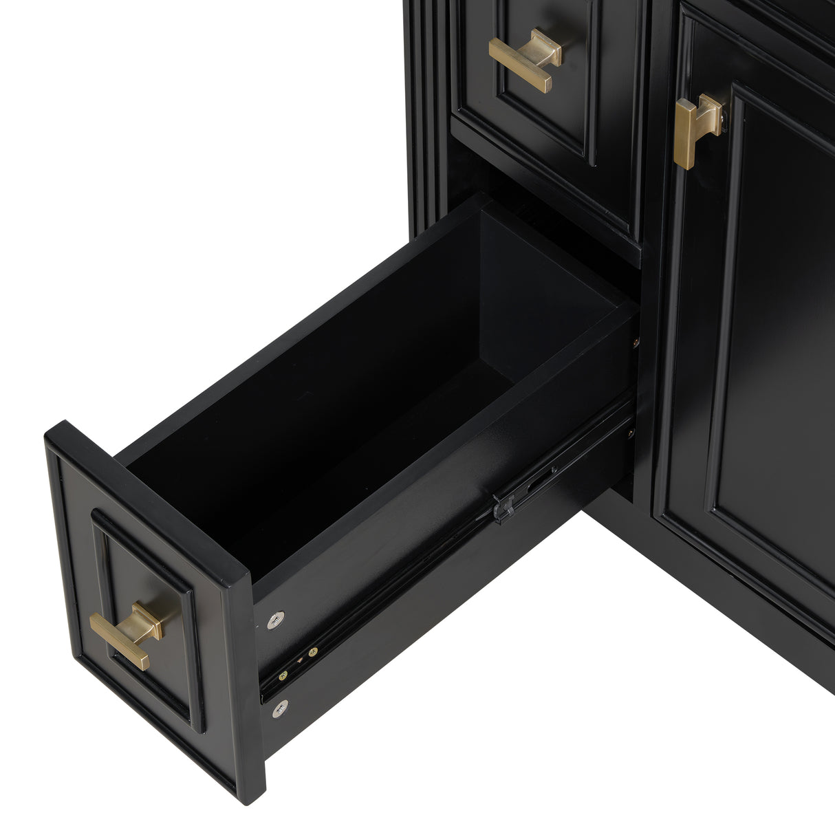 24-Inch Bathroom Vanity with Sink and Solid Wood Cabinet