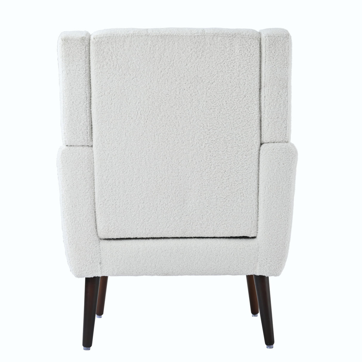Modern Accent Chair, Arm Chairs For Living Room, Upholstered Mordern Armchair, Comfy Soft Padded Lounge Chair In Small Space, Bedroom, With Pillow, Solid Wood Leg