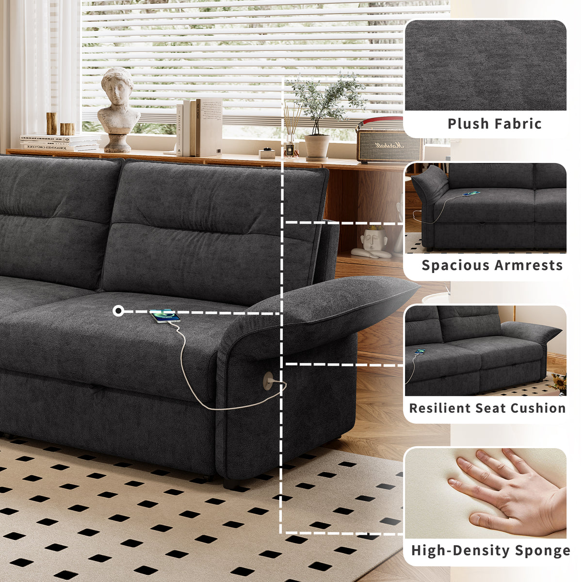 Multifunctional Sofa Bed