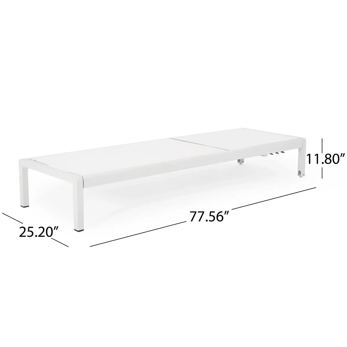 Outdoor Patio Chaise Lounge With 5 Reclining Positions - Best Buy Furniture
