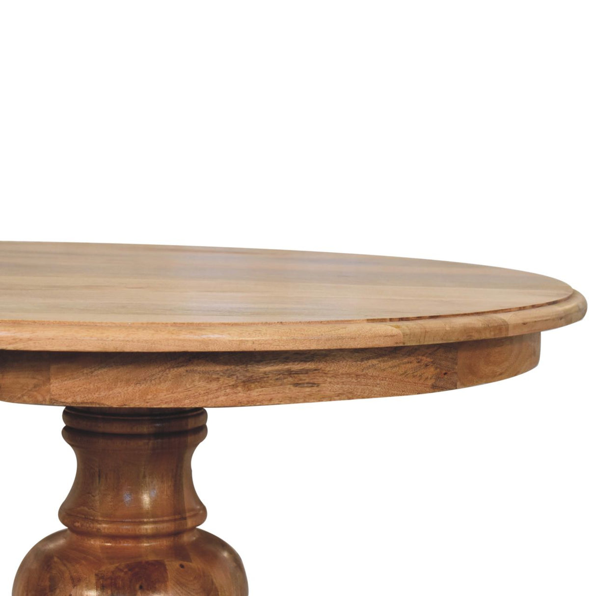 Solid Wood Round Turned Dining Table
