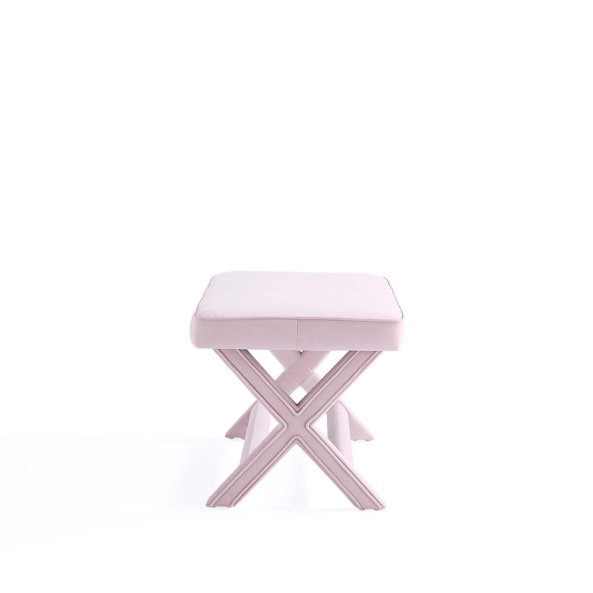 Abigail - Accent Bench With Piped Cushion