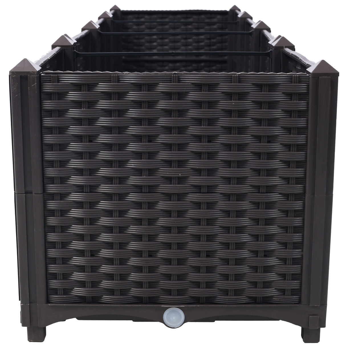 Deep Raised Garden Bed Plastic Planter Boxes