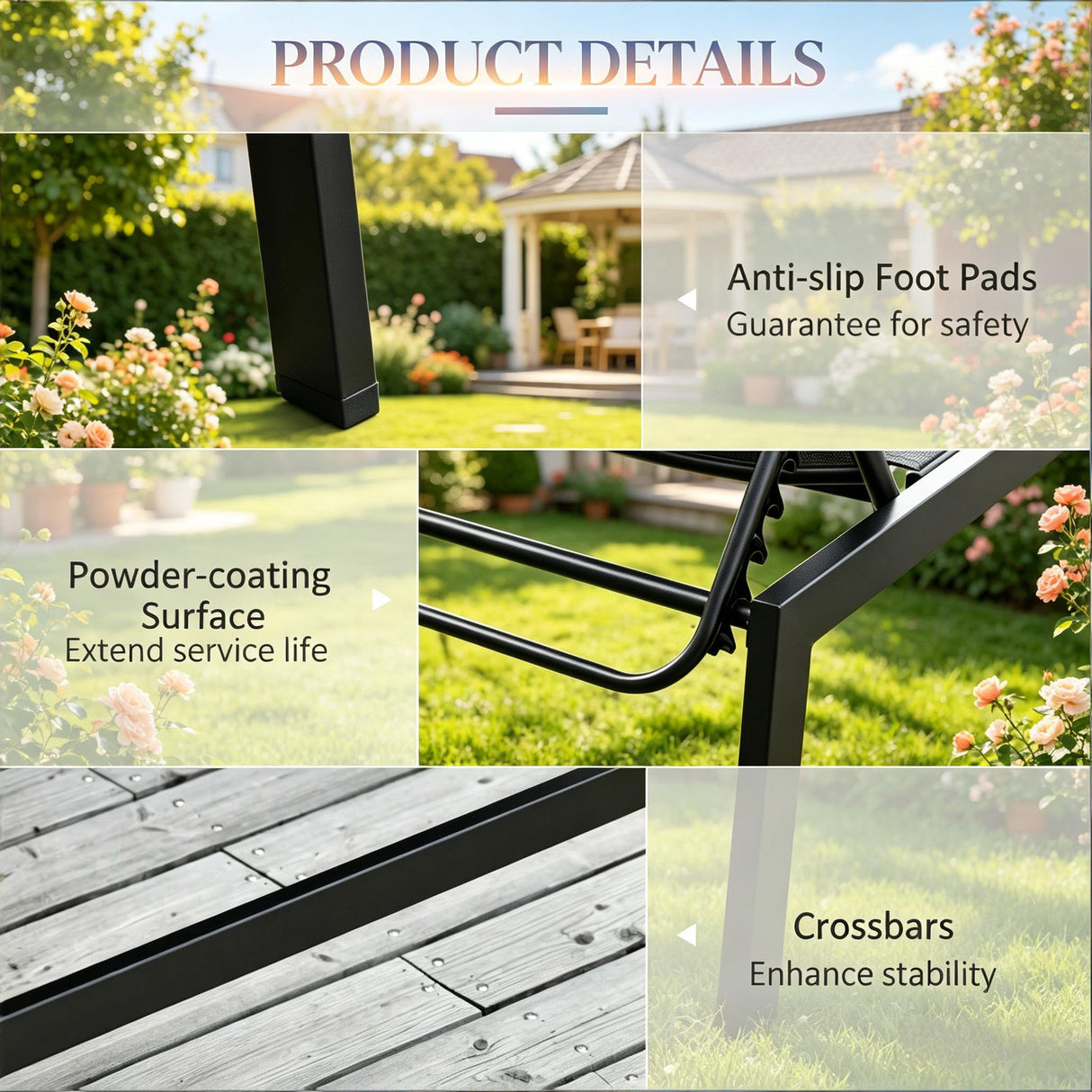 Comfortable Pool Chair: Outdoor Chaise Lounge with Wheels