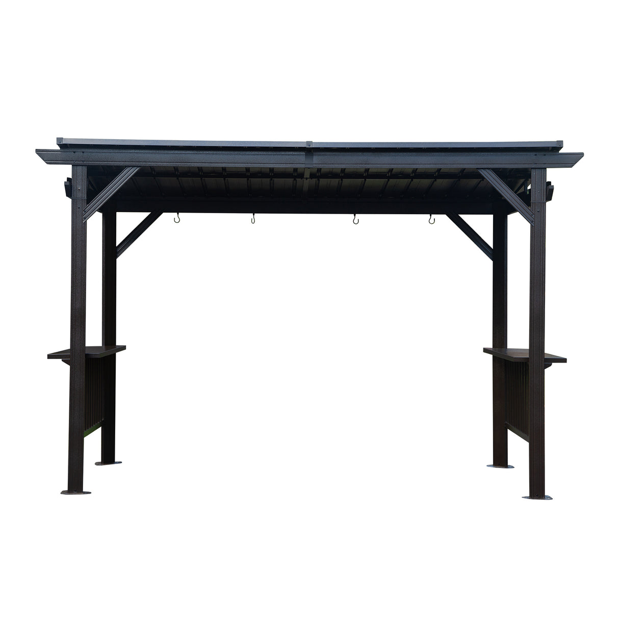 6.5x12FT Hardtop Grill Gazebo